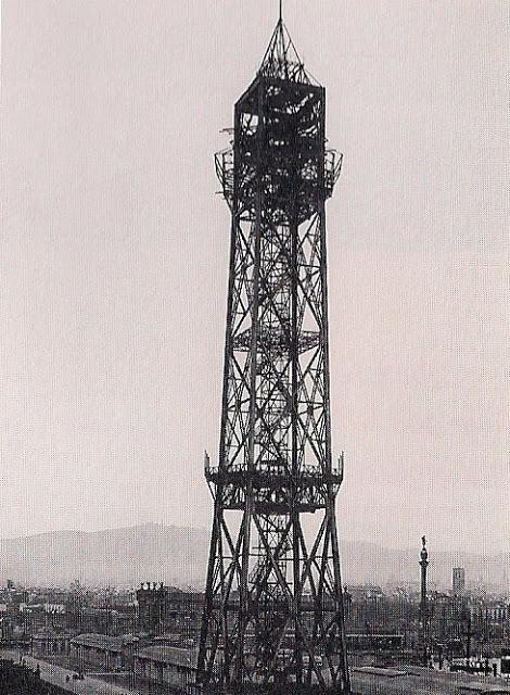 BARCELONA...EL TELEFÉRICO AÉREO DE LA BARCELONETA A MIRAMAR, 1930...22-05-2013...