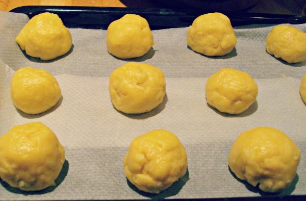 Pão de queijo galleguizado