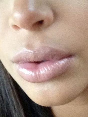 Kim Kardashian, ¿se inyectó los labios durante su embarazo?