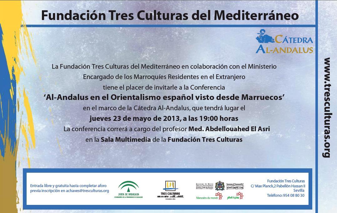 Conferencia sobre 'Al-Andalus en el Orientalismo español visto desde Marruecos'