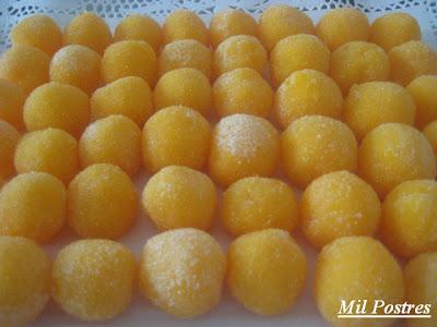 Yemas. Un dulce angelical