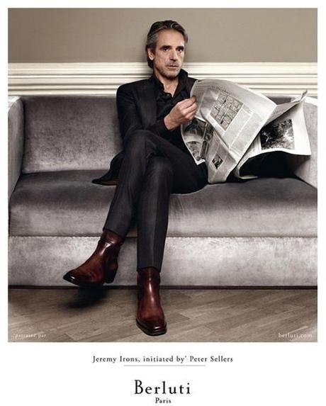 Jeremy Irons para Berluti