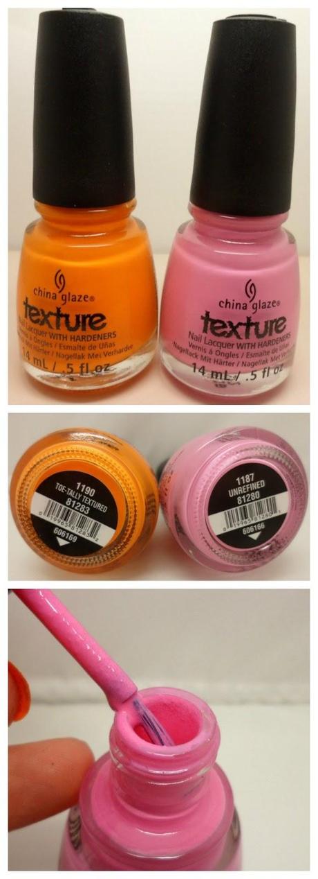 China Glaze Texture Summer Collection 2013, texturizando tus uñas.