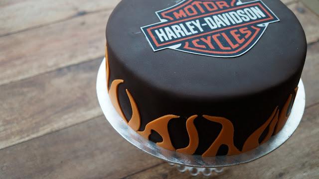 Tarta de Chocolate Harley-Davidson