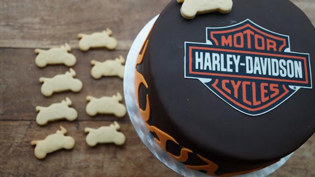 Tarta de Chocolate Harley-Davidson