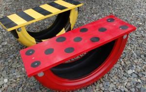 balancines 300x190 De neumático a energía eléctrica, una nueva alternativa en reciclaje.