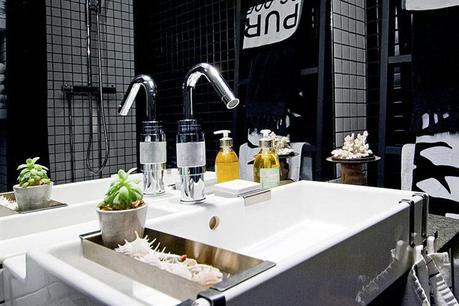 Apartamento en blanco y negro