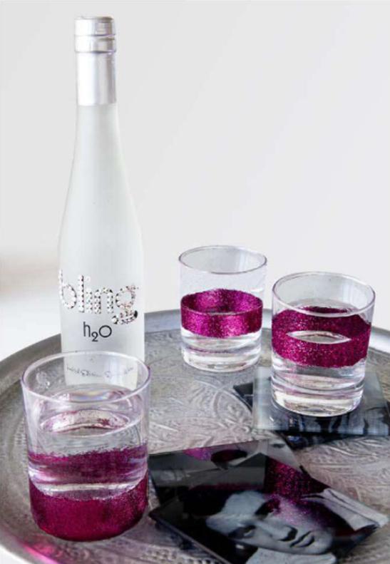 El toque glitter perfecto. A touch of glitter.