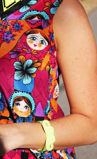 Blusa Matrioshka multicolor