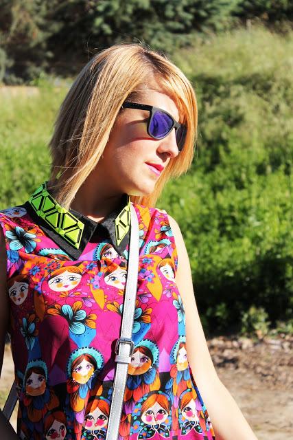 Blusa Matrioshka multicolor