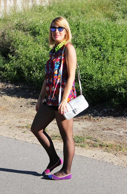 Blusa Matrioshka multicolor