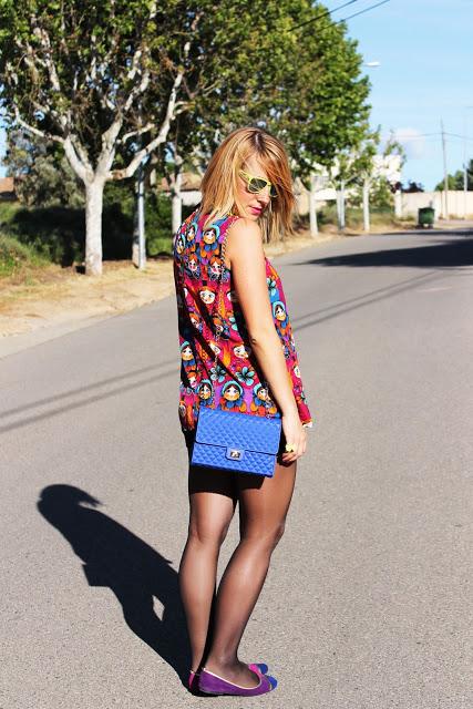 Blusa Matrioshka multicolor