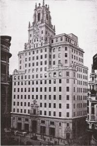 El edificio ya concluido, en 1929. Madrid