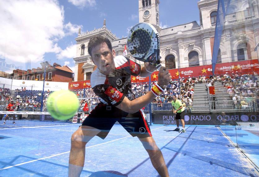 Paquito Navarro, jugador del World Padel Tour