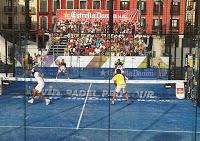 Partido de pádel del circuito Padel Pro Tour