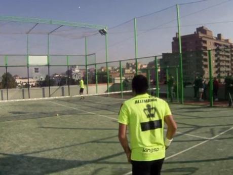 Entrenamiento de pádel