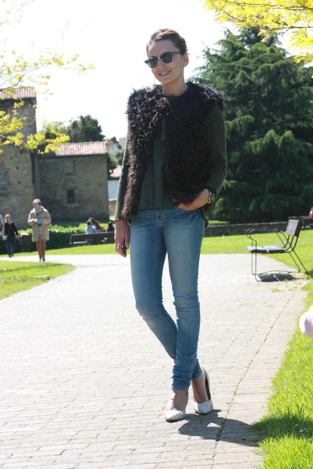 Un look con vaqueros…