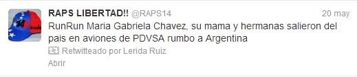 SEGÚN OTRA GRABACIÓN:CHAVEZ MURIO EN DICIEMBRE