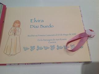 Libro de Recuerdos para Primera Comunión