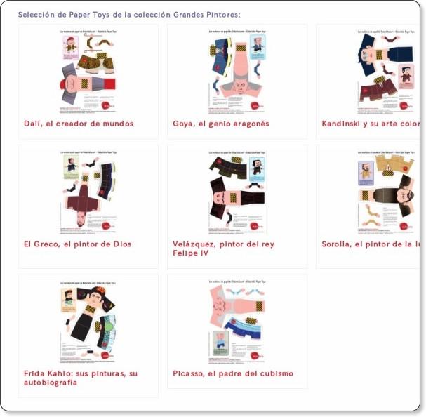 http://papertoys.didactalia.net/comunidad/papertoys