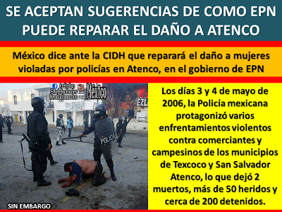 Como EPN puede reparar el daño a Atenco.....
