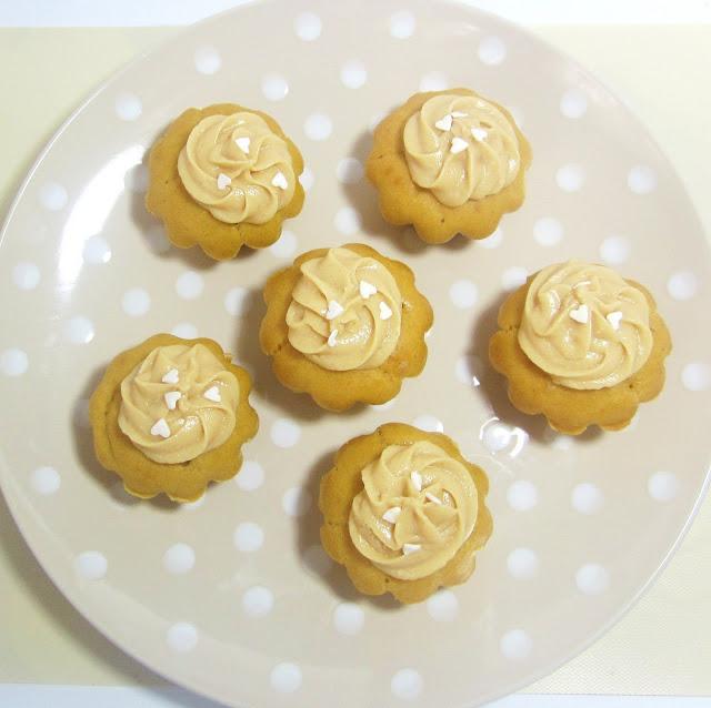 Cupcakes de Maiz y Crema de Maní