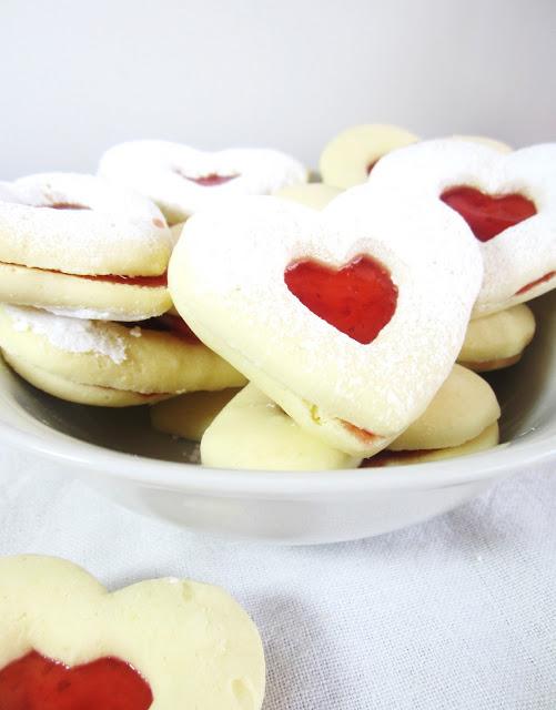 Galletas de Maicena para San Valentín