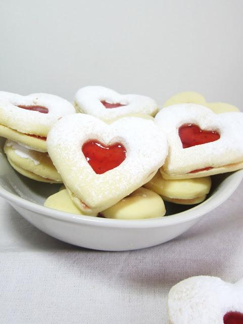 Galletas de Maicena para San Valentín