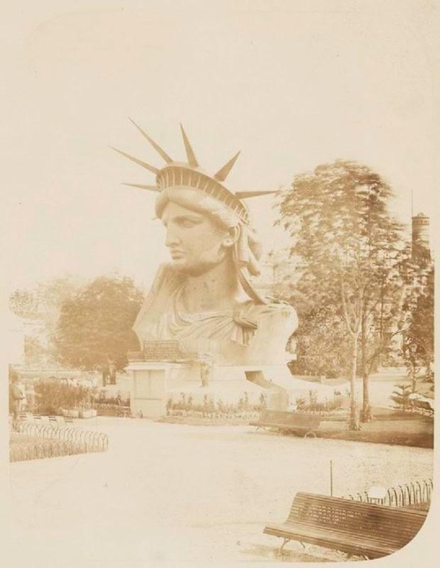 11 Fotografías inéditas de la construcción de la Estatua de la Libertad.