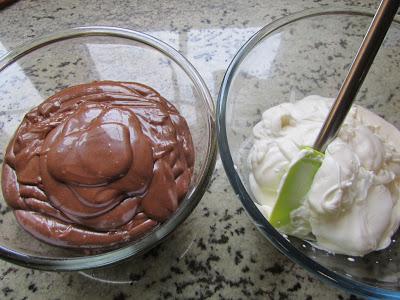 Helado de nutella