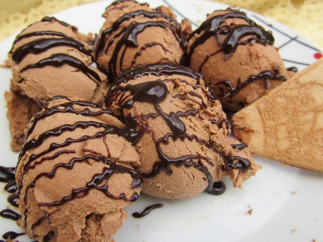 Helado de nutella