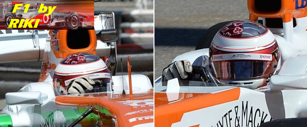 CASCOS ESPECIALES DE LOS PILOTOS PARA EL GP DE MONACO 2013