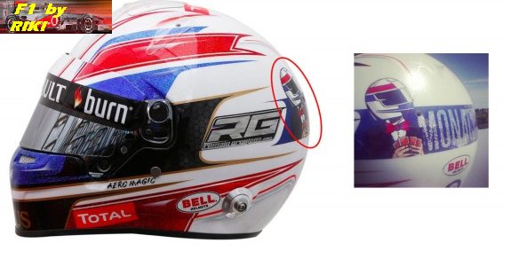 CASCOS ESPECIALES DE LOS PILOTOS PARA EL GP DE MONACO 2013
