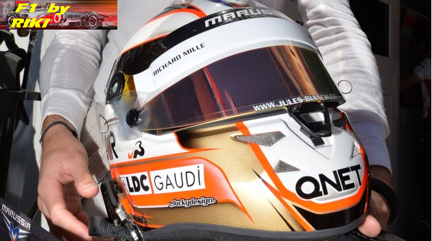 CASCOS ESPECIALES DE LOS PILOTOS PARA EL GP DE MONACO 2013