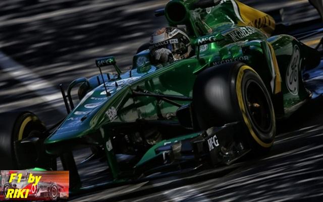 CATERHAM FUE MULTADO POR EXCESO DE VELOCIDAD EN EL PITLANE