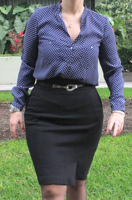 Mis Looks - Chaqueta Camel & Polka Dots