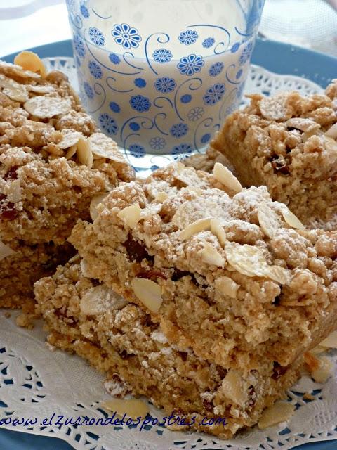 Barritas de Avena y Dátiles