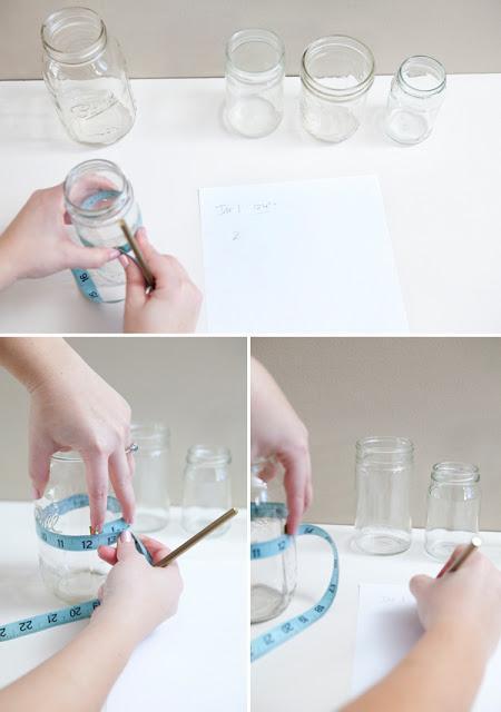 DIY: ¡Decora tus botes de cristal!