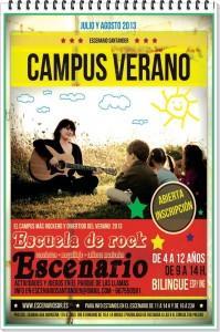 Campus de verano.Escuela de rock.