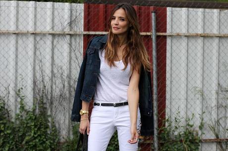 embroidered jeans