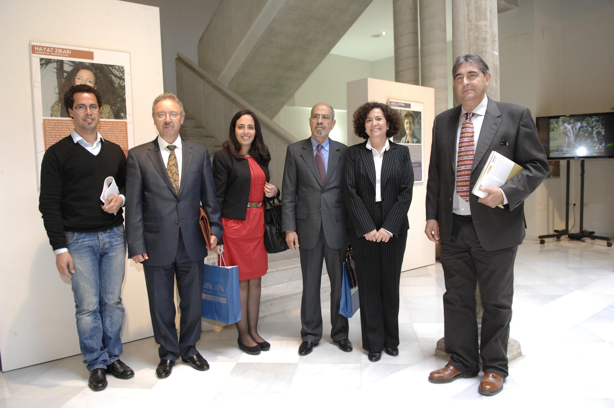 Visita del Embajador de Marruecos en España a la Fundación Euroárabe