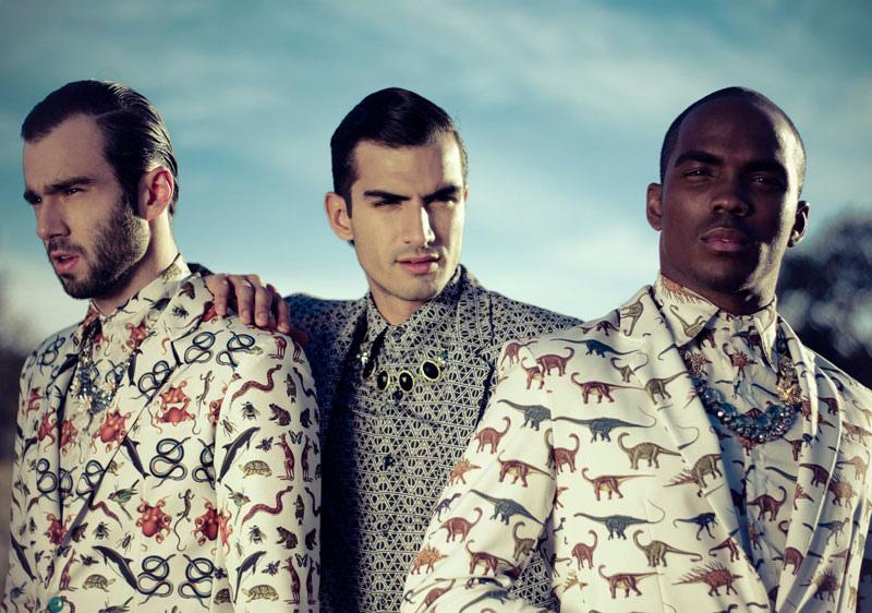 It's all about 'printed suits'