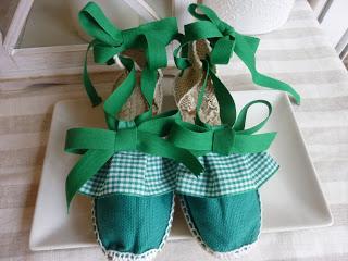 ALPARGATAS DE NIÑA TOTALMENTE PERSONALIZADAS.