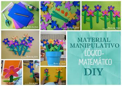 Recursos: Materiales lógico-matemáticos para primavera DIY
