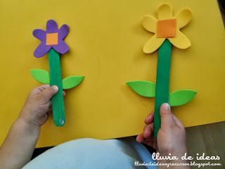 Recursos: Materiales lógico-matemáticos para primavera DIY
