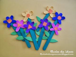 Recursos: Materiales lógico-matemáticos para primavera DIY