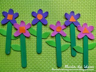 Recursos: Materiales lógico-matemáticos para primavera DIY