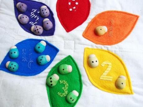 Recursos: Materiales lógico-matemáticos para primavera DIY