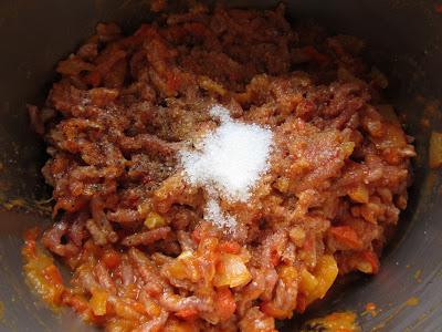 Coliflor a la boloñesa