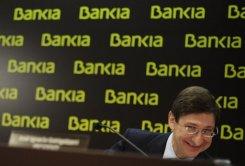 José Ignacio Goirigolzarri, presidente de Bankia, a fines de febrero en Madrid